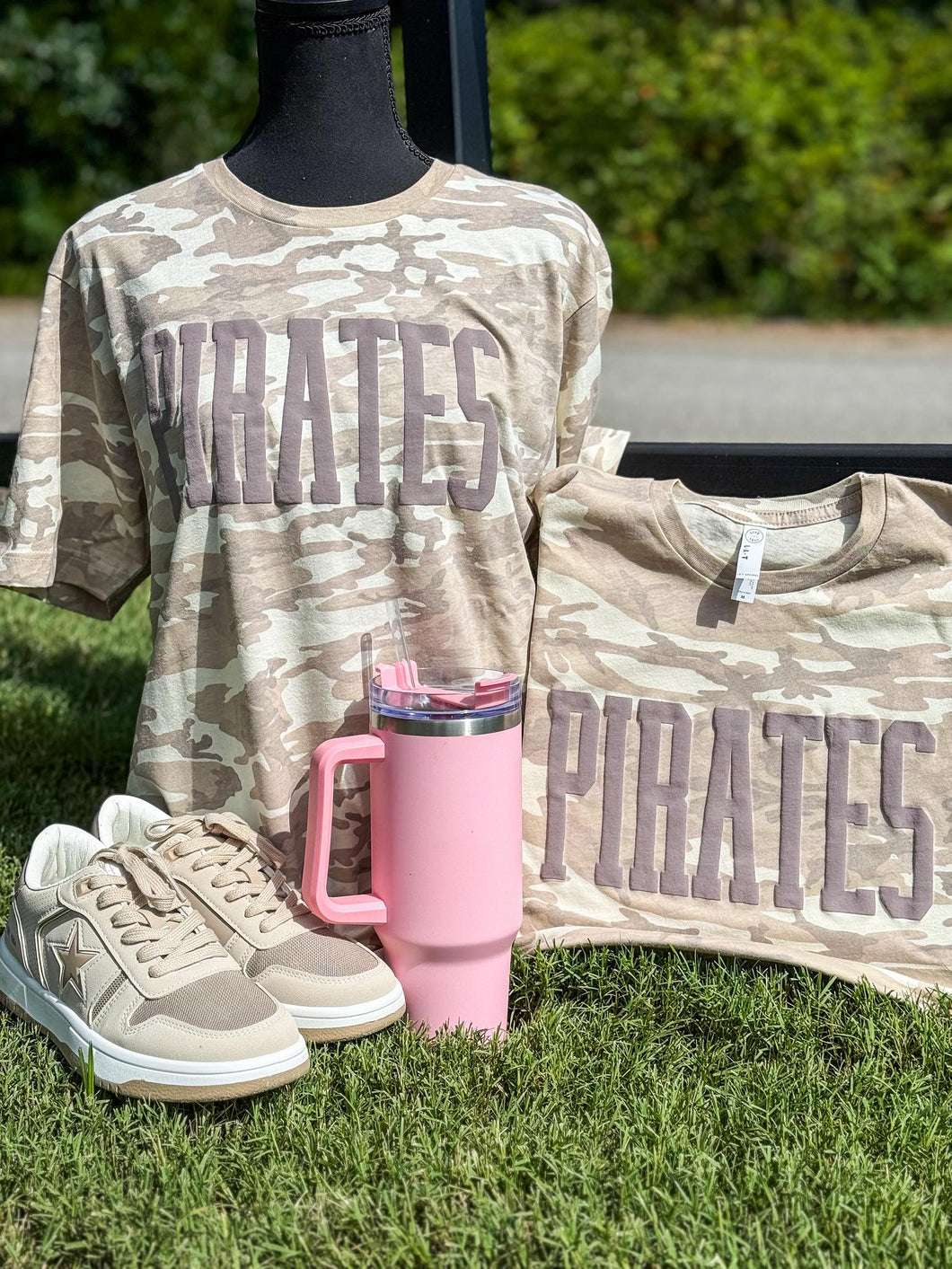 Natural Camo GameDay Tee