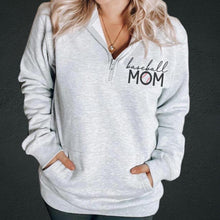 Load image into Gallery viewer, Baseball Mom 1/4 Zip
